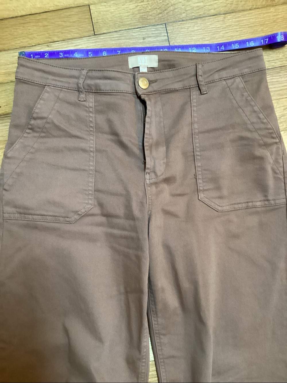 Evereve Kut from the Kloth Meg Wide Leg pants size 10 - Picture 9 of 11